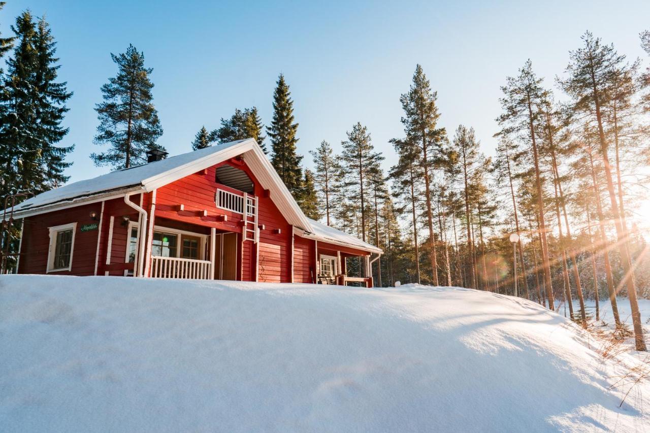 Lomaperkkioe Cottages Каяані Екстер'єр фото